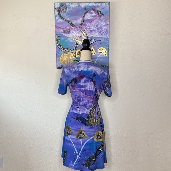SOLD!! 😍 NWT! Original Wearable Art Dress 👗 - Picture 6 of 12
